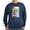 Navy, variant on CafePress - GI Joe Storm Shadow Comi - Classic Crew Neck Sweatshirt