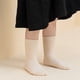 thumbnail image 4 of Calcetines blancos de algodón para bebés y niños, calcetines hasta el tobillo que no se ven, 4 of 5