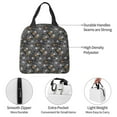 thumbnail image 4 of Honeii Spider Cobweb Print Lunch Bag Women, Lunch Box Lunch Bag for Women Adult Men, Small Leakproof Cute Lunch Tote Large Capacity Reusable, 4 of 8