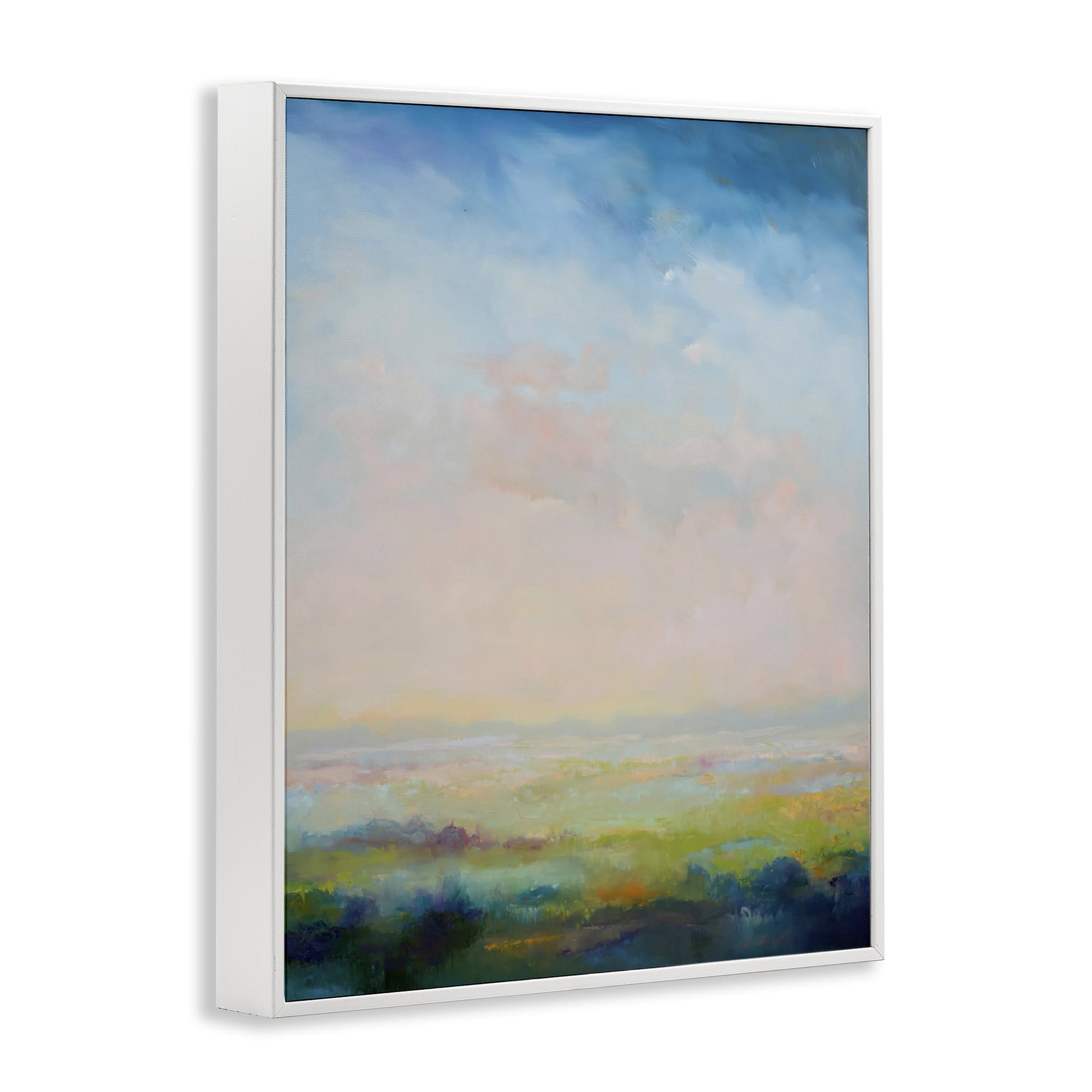 Stupell Industries Mystic Marsh Serenity White Framed Giclee Art, design by William McCarthy