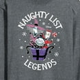 thumbnail image 3 of The Nightmare Before Christmas - Naughty List Legends - Men's Long Sleeve T-Shirt, 3 of 5