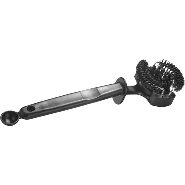 LOLIPPYY Detachable Bristles Espresso Machine Cleaning Brush Comfortable Handle for Coffee Machine Use