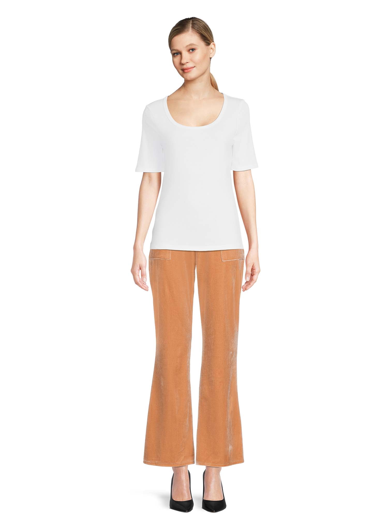 Self Esteem Juniors Flare Leg Velvet Pants