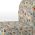 thumbnail image 4 of Designart "Radiant Bloom Tranquility V" Green Floral Upholstered Accent Chair - Cottage Arm Chair For Living Room, 4 of 5