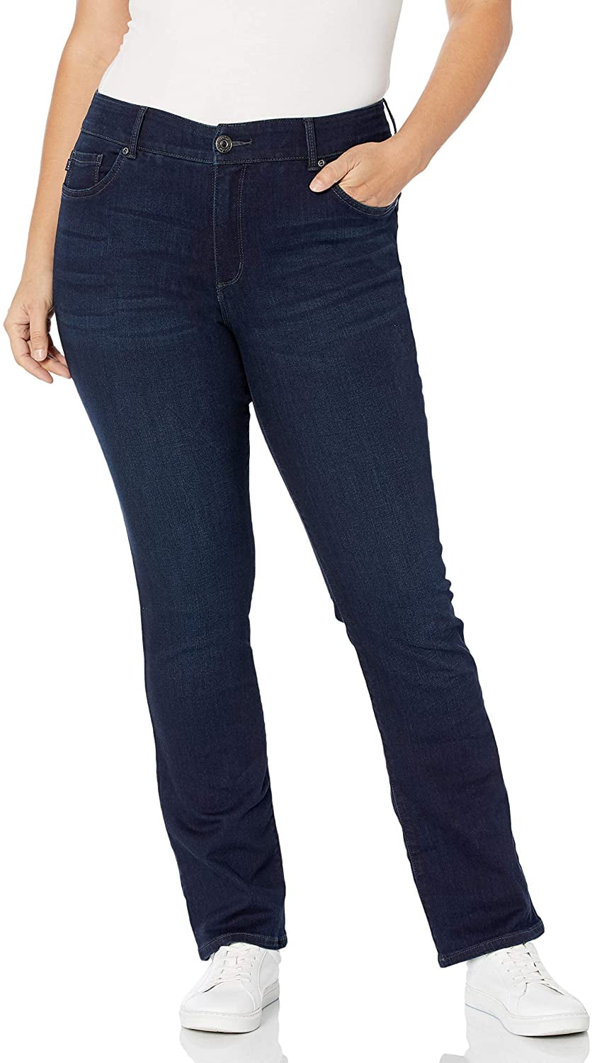 slimming fit rebound slim straight leg jeans