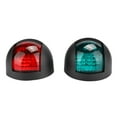 thumbnail image 2 of 2Pcs  Lamp Red Green LED Waterproof Boat Navigation Light 12V 24V, Durable PC Material, IP66 Waterproof Design, Suitable for Most Vessels, Improve Boating, 2 of 8