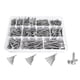 thumbnail image 1 of Juego Surtido de Tornillos para Madera de 510 Piezas - Juego de Tornillos Autorroscantes de Acero Inoxidable, Tornillos de  de Cabeza  en Forma de, 1 of 1
