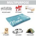 thumbnail image 6 of NICKSUN Blanket Gifts for Nana, Nana Birthday Gifts, Mother's Day Gifts for Nana Grandma from Grandkids, We Love You Throw Blankets Presents 50" x 60", 6 of 6