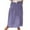 2-Purple, variant on QHFBli Women Casual Skirts with Pockets Plus Size Maxi Skirts High Waist Pleated Skirt Long A-Line Skirts Flowy Travel Skirt