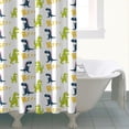 thumbnail image 4 of Dinosaur with Rrrr Pattern Shower Curtain 72"x84" ,Bathroom Decorative Shower Curtains Set with 12 Hooks,Modern Waterproof Washable Shower Curtain, 4 of 6