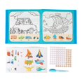 thumbnail image 1 of Pegatinas y libro de viaje, bonitas pegatinas impermeables, juego de pegatinas de gelatina para niños en edad preescolar a partir de 3 años, regalo de Tráfico, 1 of 8