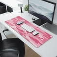 thumbnail image 2 of Pink Series Camouflage &nbsp;pad Mousewaterproofno Slip&nbsp;for Office Home Work Gaminggaming Mouse PadRubber Base Mousepad with Stitched Edges 31.5x11.8inches, 2 of 7