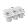 thumbnail image 6 of deevoka Desk Side Storage Organizer Box Lightweight Easy Installation Box for Office Black, 6 of 9
