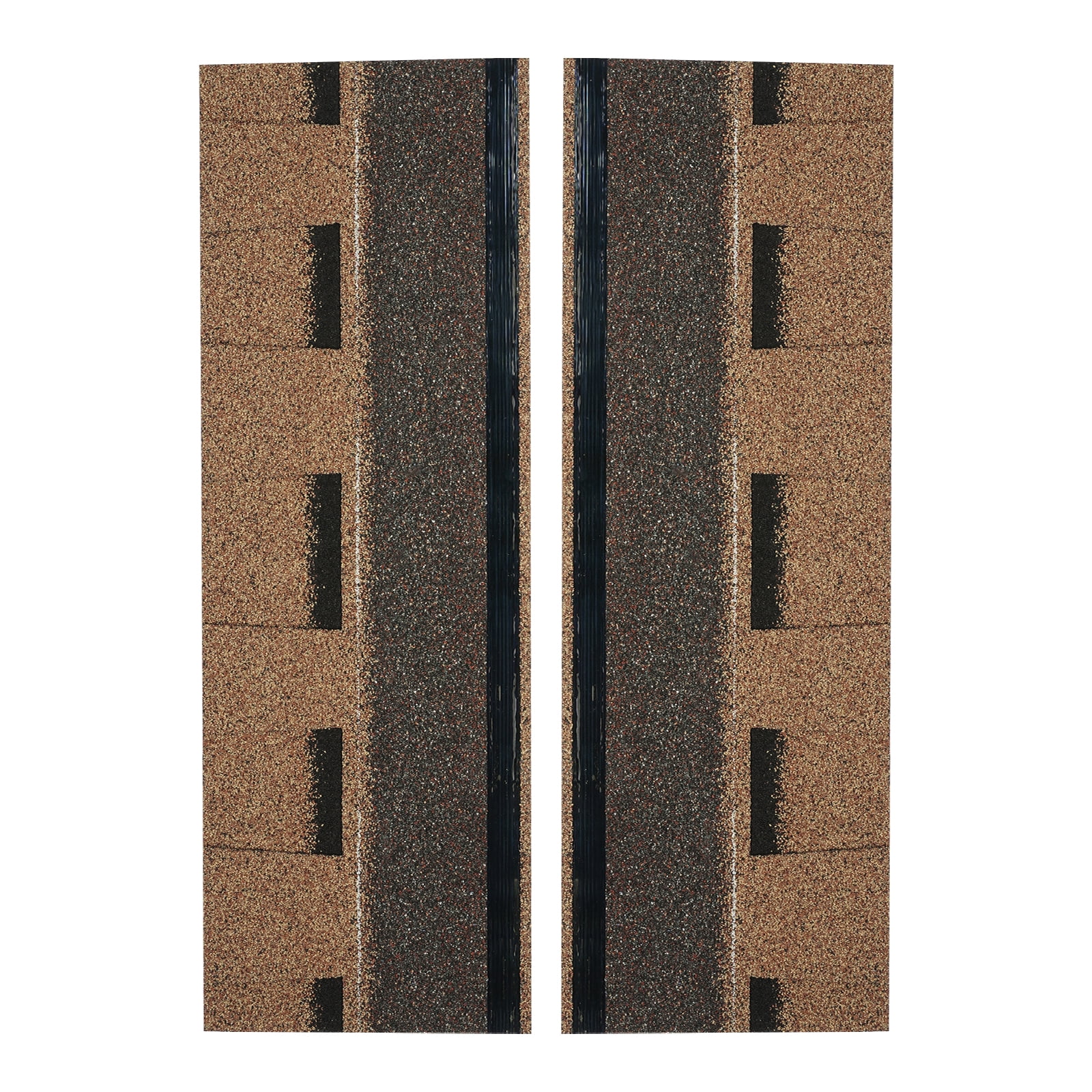 Roofing Shingles, Asphalt Shingles Roof Tiles, 16Pcs Asphalt Roof Shingles (Gold)