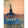 thumbnail image 3 of DeLand, Eugenie 11x14 Black Modern Framed Museum Art Print Titled - Sunrise or Sunset, Own a Liberty Bond, 1917, 3 of 5