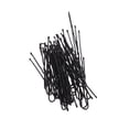 thumbnail image 2 of Épingle à Cheveux Fine en Forme de U 50 Pcs Clips en Métal Noir, 2 of 7