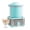 Aqua, variant on Nostalgia Electric Ice Cream Maker with 2 qt Double Insulated Gel Canister and Stainless Steel Base, Aqua