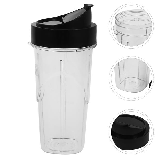 unbranded 1Jgo Accesorio Vaso Plástico Negro Compatible Para Licuadora Fácil De Instalar Y Limpiar