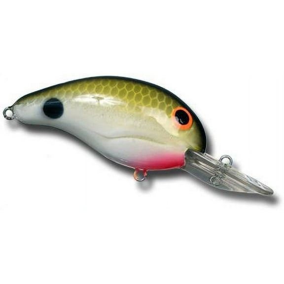 Bandit Series 100 Fishing Lure Hard Bait Crankbait Tennessee Shad 2 in 1/4 oz