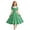 F104-Light Green, variant on FYDUU Girls Vintage Dresses 1950S Polka Dot Dress Short Sleeve A-Line Swing Party Dress Kids Girl's Retro Casual Sundress 5-6 Years