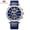 Blue, variant on MINI FOCUS Sport Watch Men Waterproof Leather Strap Chronograph Mens Wristwatch Quartz Wrist Watches Men Luxury Brand Male Clock