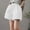 White, variant on Bnwani Womens Shorts with Pockets,Women Shorts,Elastic Waist,Pockets,Casual,Solid,White,XL