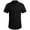 Black, variant on HAOMEILI Men's Cotton Linen Henley Shirt Short Sleeve Hippie Casual Beach T-Shirts with Pocket