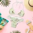 thumbnail image 6 of Tennis Stylish Bikini Set with Detachable Sponge & Adjustable Strap 2-Pack - Beach Ready!, 6 of 6