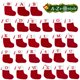thumbnail image 2 of Calcetines navideños con letras de copos de nieve tejidos, decoración navideña para el hogar, adorno para árbol de Navidad, regalo de Navidad 2025, 2 of 5