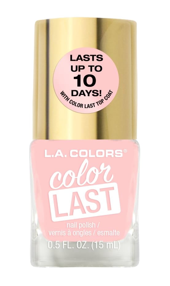 L.A. COLORS Color Last Nail Polish Memoir 0.50 Ounce
