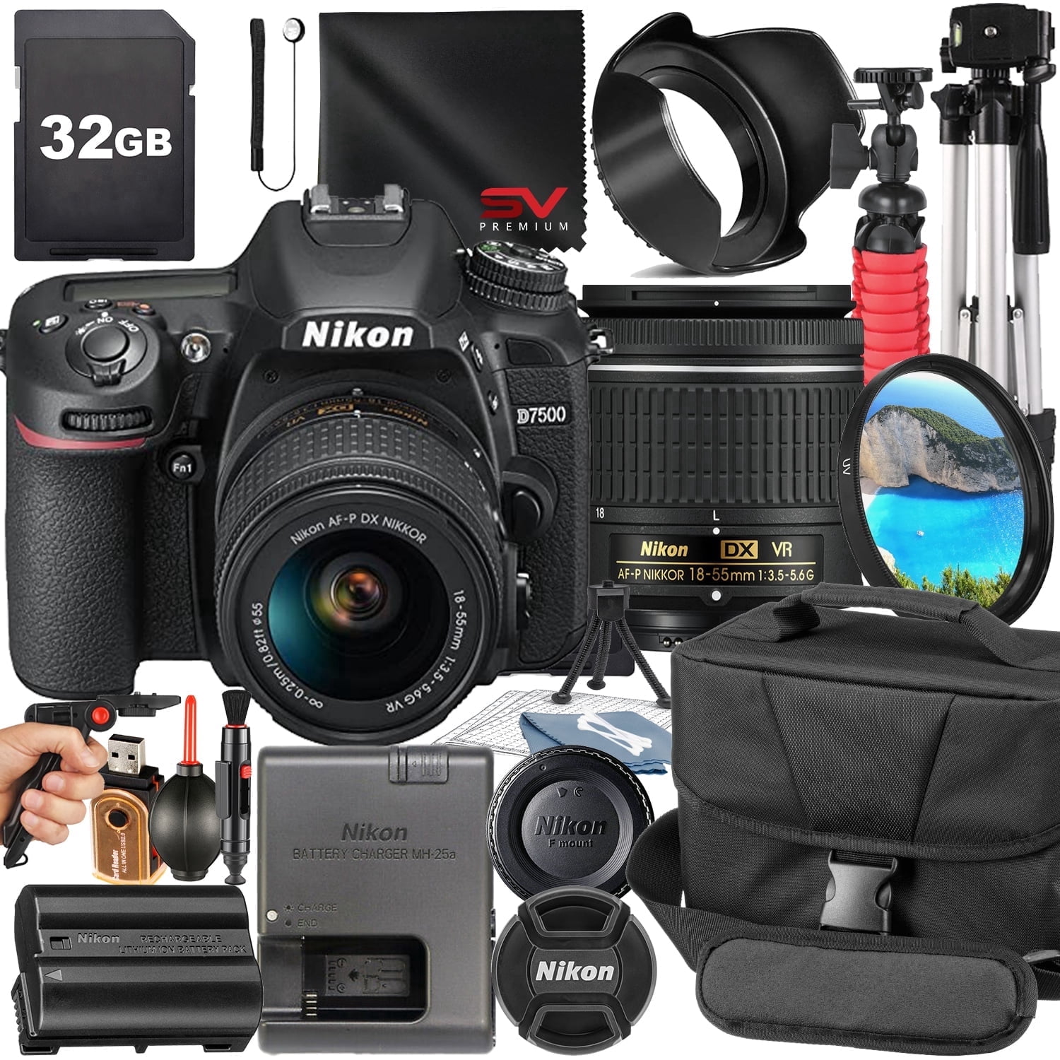 Nikon D5600 DSLR Camera with 18-140mm Lens (International Version