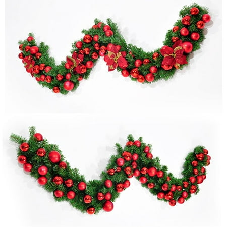 27m christmas garland green with redgold bows lights ornaments christmas decorations for home decorations christmas ornaments - Christmas Decorations Walmart 27m christmas garland green with redgold bows lights ornaments christmas decorations for home decorations christmas ornaments - Christmas Decorations Walmart