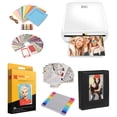 thumbnail image 1 of KODAK Step Printer Wireless Mobile Photo Printer with Zink Zero Ink Technology App for iOS & Android (White) Gift Bundle, 1 of 4