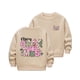 thumbnail image 2 of Cowsor Girls Sweatshirts Kids Cute Graphic Crewneck Pullover Tops Xmas Long Sleeve Holiday Shirts, 2 of 7