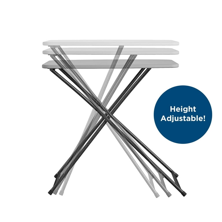 COSCO Personal Folding Activity Tables Gray 2 Pack Multi