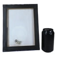 thumbnail image 4 of Wicca Witches Apprentice Black Cat By Gazing Ball Wood Framed Canvas Wall Decor, 4 of 5