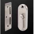 thumbnail image 2 of Cerradura de puerta corrediza de acero inoxidable con giro de 90 grados Cerradura de leva Cerradura de puerta curva Hebilla, 2 of 5