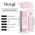 thumbnail image 2 of Hoygi Facial Hair Identification Spray Spray suave, no irritante, limpiador, suavizante y depilador,100ml, 2 of 11