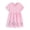 F-Pinnk Rabbit, variant on Bellafa 100% Cotton Toddler Girls Summer Short Sleeve Dress Cartoon Prints Casual Jersey Dresses For 2-7 Years-Unicorn
