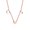 Rose Gold, variant on DIY English Multi Letter Necklace For Ladies