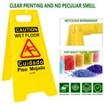 thumbnail image 6 of Juztec 23.6*11.8*1.2 Wet Floor Sign - Caution Safety Sign for Slippery Floors in Walmart, 6 of 6