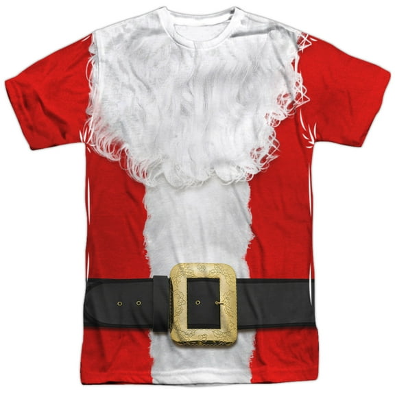 - Santa Costume - Short Sleeve Shirt - X-Large