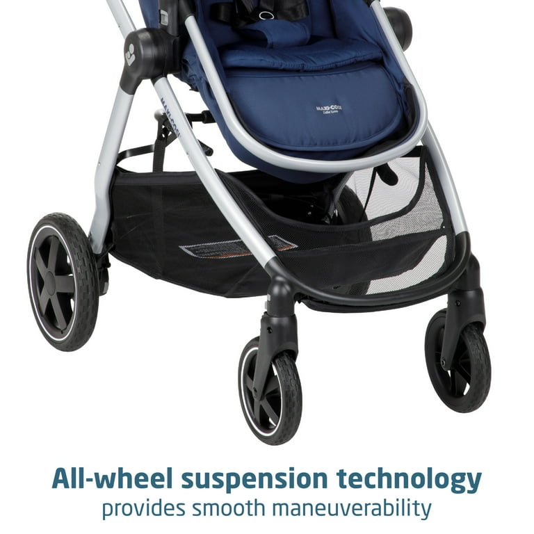 Maxi-Cosi Zelia² Luxe 5-in-1 Modular Travel System, New Hope Navy