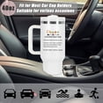 thumbnail image 3 of Chaos Coordinator Gift for Teacher Appreciation Boss Lady Manager Coworker Mom, 40 oz Chaos Coordinator Tumbler with Handle, White, 3 of 6