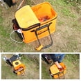 thumbnail image 2 of Living Fish Bucket Folding Fishing Bucket Multi-function Live Fish Baits Bucket Live Fish Container for Hiking Camping, 2 of 8