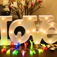 thumbnail image 6 of TORCHSTAR 5.1ft LED Birthday Party String Lights, 13 LEDs Multicolor Letter Decoration, Battery Powered Fairy Décor Supplies for Decorating, Low-Heat-Emission Safe for Kids, 6 of 7