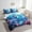 Blue, variant on Erosebridal Ocean Mermaid Bedding Sets Twin Size, Sea Princess Comforter Sets with Sheets, Dolphin Fish Coral Bedding Accessories, Breathable Room Decorative, Reversible 7pcs
