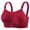 Red, variant on Ahuyic Summer Womens Bras,Plus Size Bras for Women,Woman Color Comfortable Hollow Out Perspective Bra Underwear No Rims