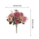 thumbnail image 3 of Peonías bordadas Flores artificiales - Set de 6 ramos para jardineras colgantes, decoración interior/exterior, hortensias de plástico y arreglo de rosas, 3 of 4