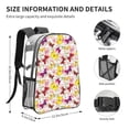 thumbnail image 4 of Sikiie Butterflies and Vintage Clear Backpack, Transparent Bookbag for School for Women Men, Capacity Clear Bag for College, Travel, 4 of 7